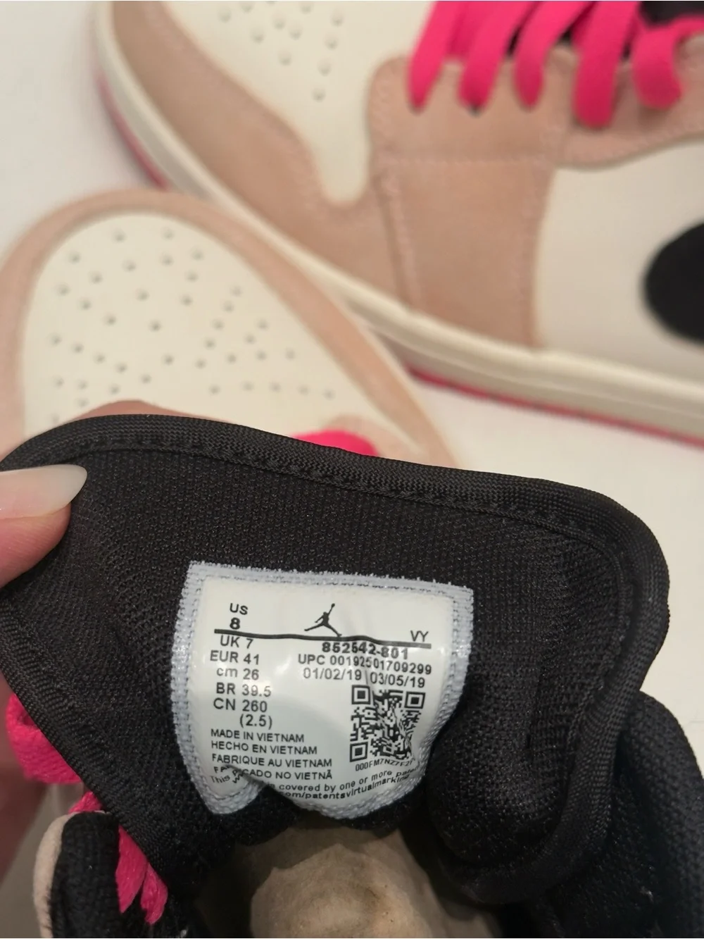 Jordan Air Jordan 1 Mid SE Crimson Tint/Hyper Pink
